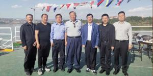 中國黃河文化經(jīng)濟發(fā)展研究會何光暐會長一行赴我市考察交流，與文旅集團達成戰(zhàn)略合作